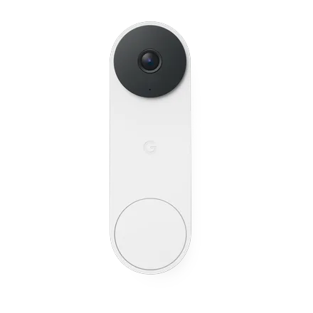 Google Nest Doorbell (wired) in white, for Westfield, IN homes