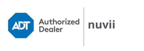 ADT Authorized Dealer combo logo: Nuvii Smart Home, an ADT Authorized Dealer